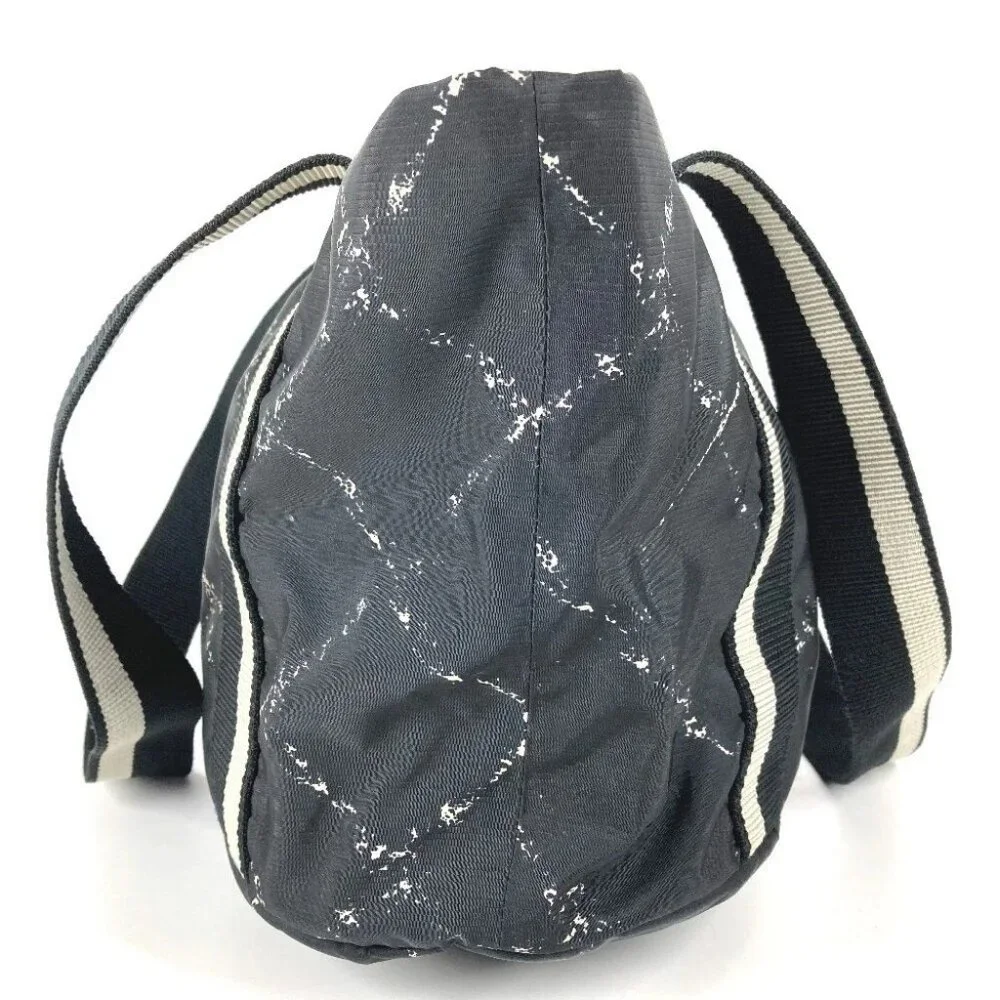 CHANEL Old travel line Pet Bag Bag Dog Doggie Shoulder Bag Nylon Black - Picture 5 of 14